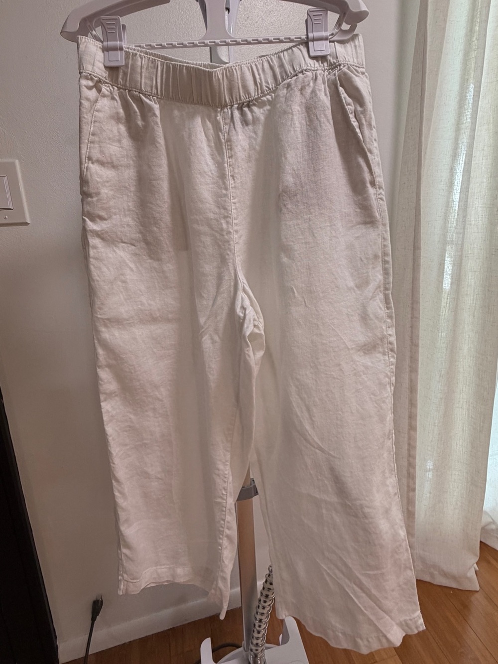 Tahari 100% linen pants